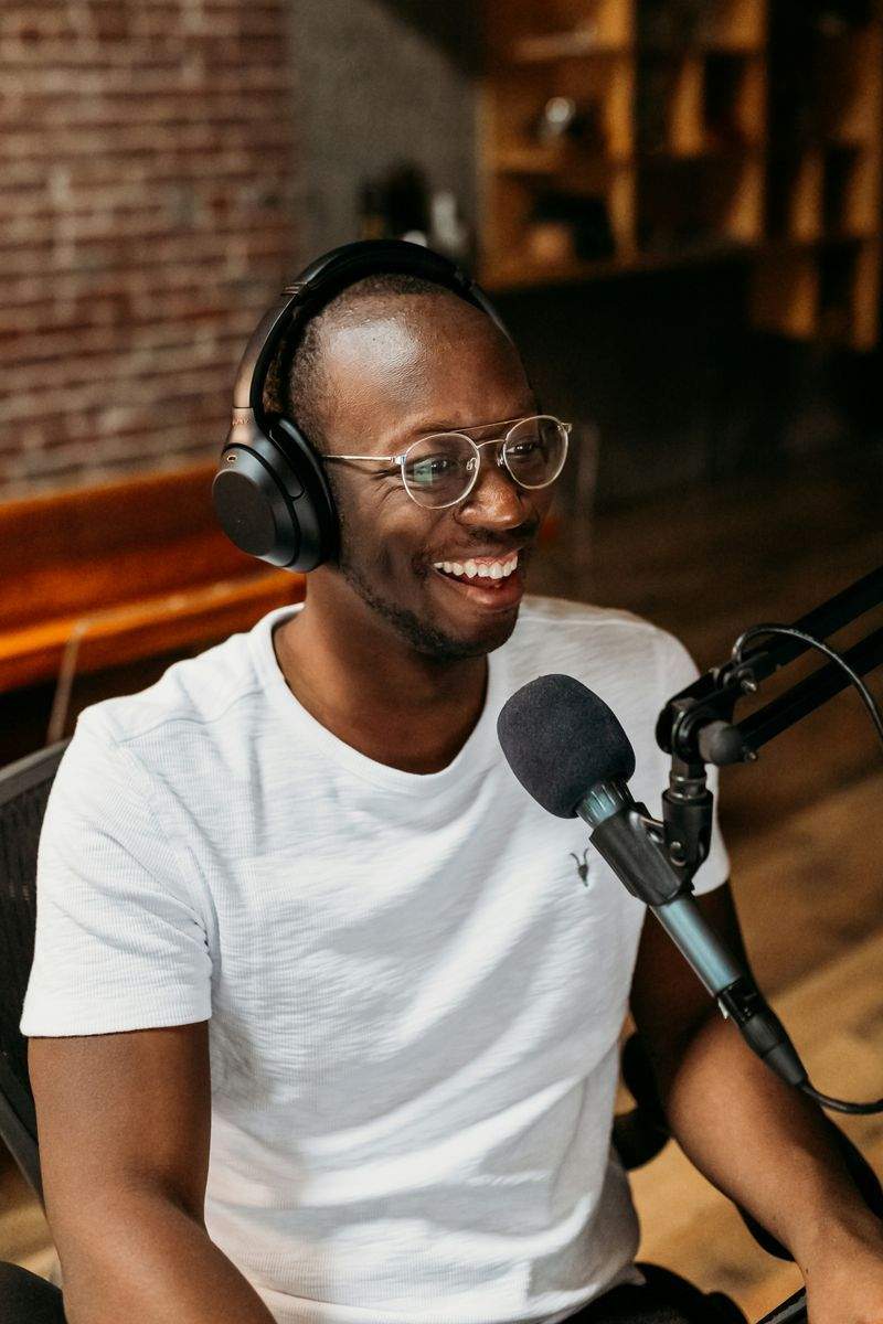 Podcast recording sessions